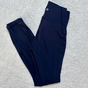 LULULEMON HIGH-RISE MESH-PANEL TIGHT 25" — Size: 4